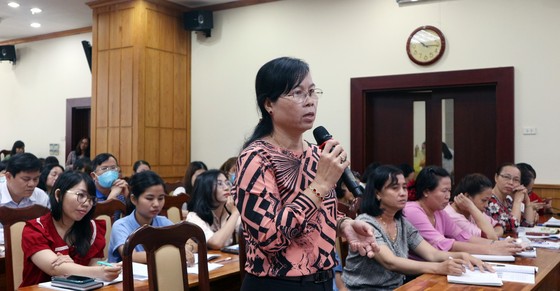 TPHCM: Bàn giải pháp khắc phục khó khăn của chương trình GDPT mới ảnh 1