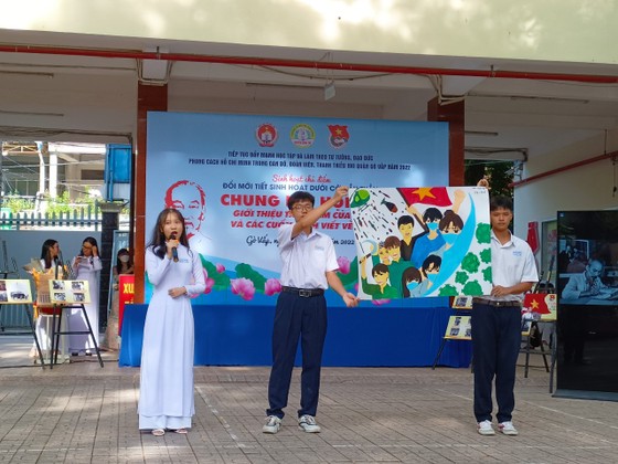 Tăng cường giáo dục nhận thức của học sinh thông qua “Không gian văn hóa Hồ Chí Minh“ ảnh 2