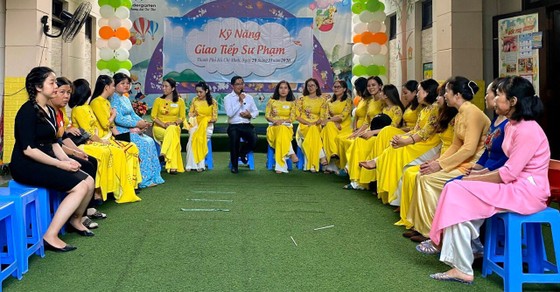 TPHCM: Nâng cao chất lượng chăm sóc và giáo dục trẻ tại nhóm lớp độc lập trên địa bàn có KCN, KCX ảnh 3