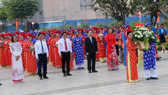 TPHCM: 100 đôi thanh niên công nhân nên duyên trong ngày Tết Độc lập ảnh 7