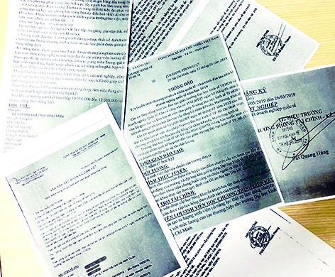 Mạo danh trường lừa đảo sinh viên ảnh 1