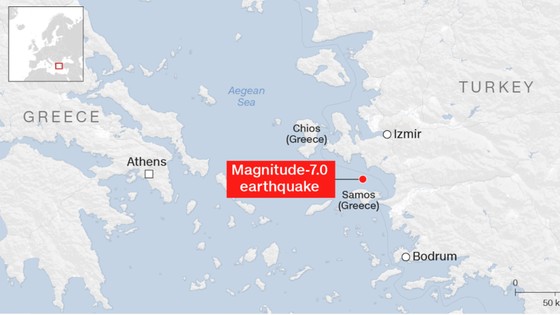 Ít nhất 22 người thiệt mạng do động đất ở Thổ Nhĩ Kỳ và Hy Lạp ảnh 1