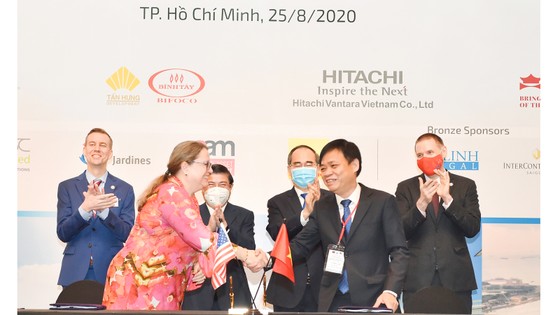 TPHCM rộng cửa đón doanh nghiệp Hoa Kỳ ảnh 8 Bí thư Thành ủy TPHCM Nguyễn Thiện Nhân: TPHCM rộng cửa đón doanh nghiệp Hoa Kỳ ảnh 8