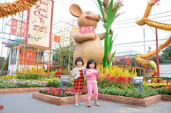 Khai mạc hội hoa xuân phục vụ bà con ngoại thành ảnh 1