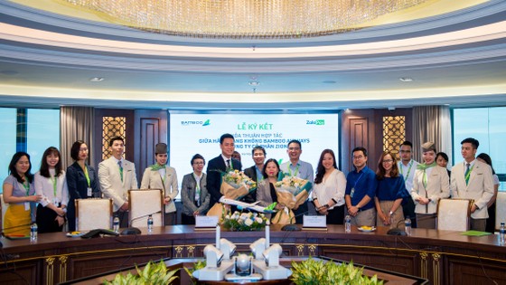 Bamboo Airways và ví điện tử ZaloPay chí hính thức ký kết thỏa thuận hợp tác ảnh 1