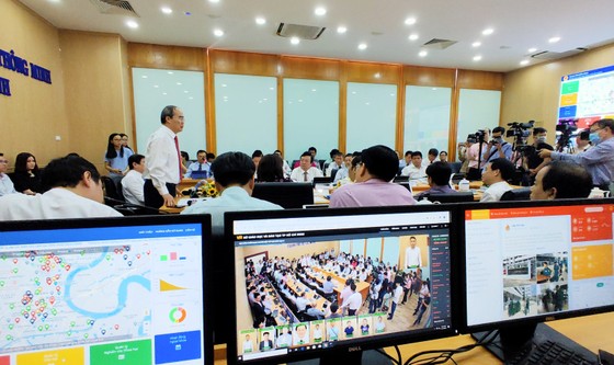 TPHCM ra mắt mô hình thí điểm 2 trung tâm điều hành thông minh ngành y tế và giáo dục ảnh 4 TPHCM ra mắt mô hình thí điểm 2 trung tâm điều hành thông minh của ngành y tế và giáo dục ảnh 4