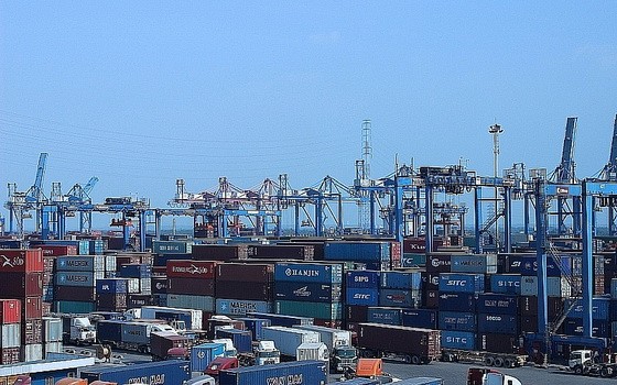 2019年吉萊港的集裝箱吞吐量突破500萬TEU。（圖源：T.H）