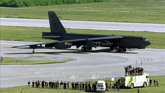 Mỹ điều máy bay B-52 tới gần bán đảo Triều Tiên