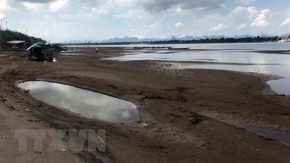 Lào: Mực nước sông Mekong thấp kỷ lục