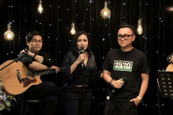 NTK Công Trí lần đầu chia sẻ kỷ niệm về ca sĩ Minh Thuận.  Ảnh: Lý Võ Phú Hưng