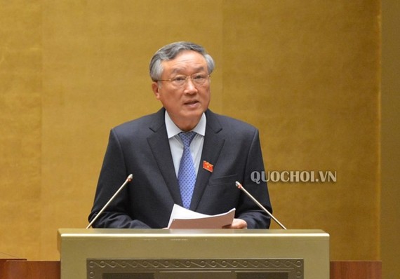 Gần nửa triệu bản án được công khai với 20 triệu lượt truy cập Chánh án Tòa án Nhân dân tối cao Nguyễn Hòa Bình. Ảnh: QUOCHOI.VN