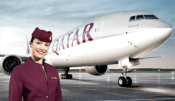 全球最佳航空公司排名位列榜首的卡塔爾航空。（圖源：互聯網）
