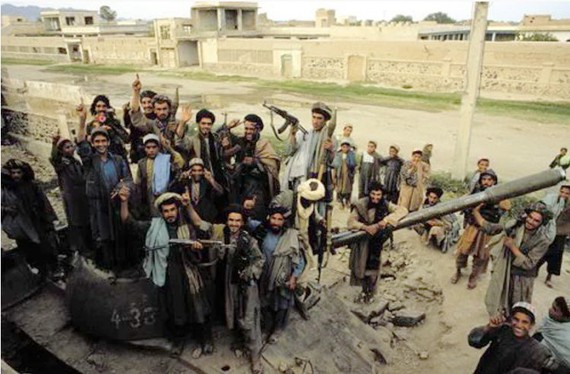 塔利班武裝組織。（圖源：互聯網）