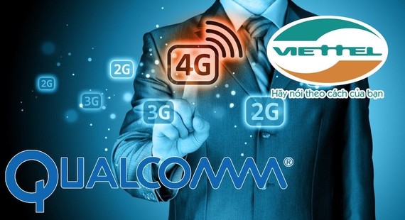 美國高通公司與我國軍隊工業暨通信集團旗下的M1通信公司公佈了有關兩單位簽署3G與4G/LTE版權使用協議內容。（示意圖源：Viettel）
