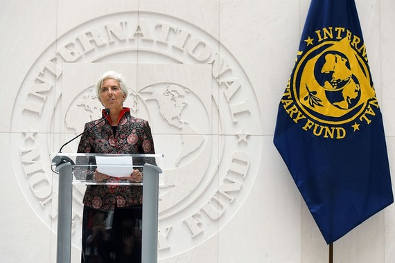 國際貨幣基金組織(IMF)總裁拉加德。（圖源：互聯網）