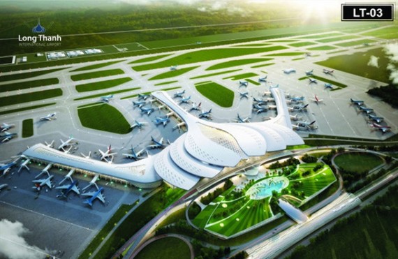 ACV公佈了隆城國際航空港項目的中標承包商。圖為隆城機場效果透視圖一隅。（示意圖源：互聯網）