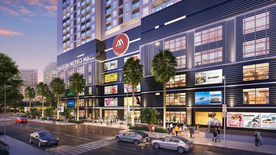 Saigon Metro Mall-首個與地鐵連接的日本標準商業模式