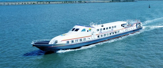 頭頓-崑崙島高速船航線獲審批。（示意圖源：SuperDong）