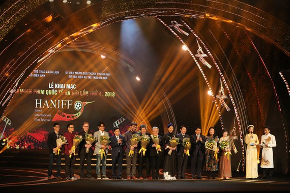 第五屆河內國際電影節(Haniff 2018)開幕儀式一瞥。