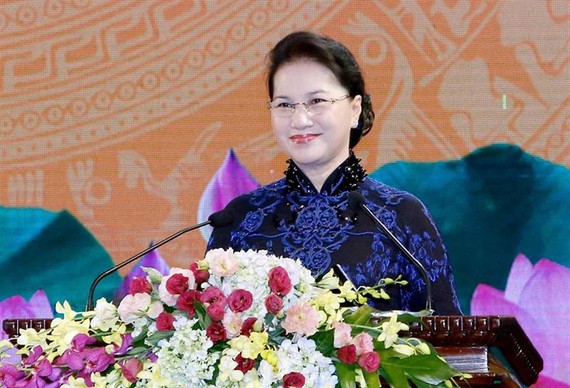 國會主席阮氏金銀將於本月4至7日對韓國進行正式訪問。（圖源：互聯網）