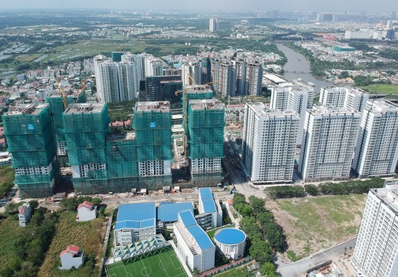 芽皮縣許多房地產項目正在建設中。