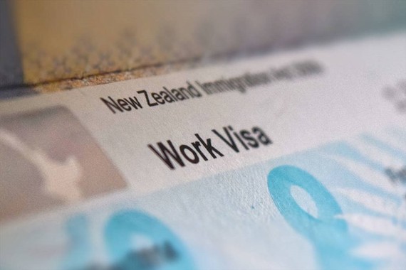 新西蘭擬限縮臨時工作簽證。（示意圖源：互聯網）
