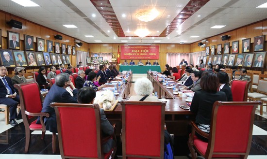 越南與非洲友好協會舉行的2018-2023年任期第三次全國代表大會現場。（圖源：俊越）