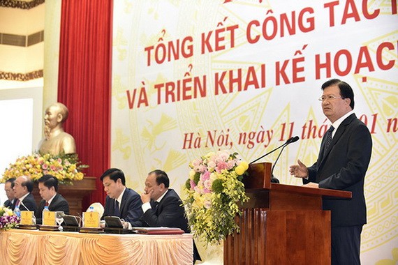 政府副總理鄭廷勇在會議上發表指導意見。（圖源：日北）