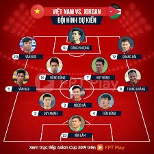 越南队今晚比赛球员。