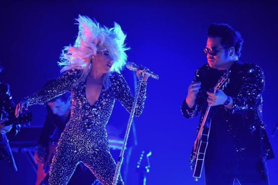 Lady Gaga獻唱。（圖源：互聯網）