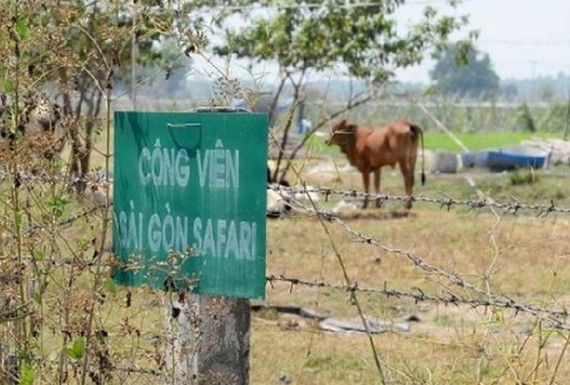 被擱置了十幾年的西貢野生動物園項目。（圖源：互聯網）
