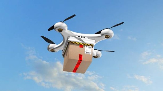 美國聯邦航空局23日向谷歌母公司“字母表”旗下的無人機配送公司“翼航空”發放美國首個無人機配送許可。（示意圖源：互聯網）