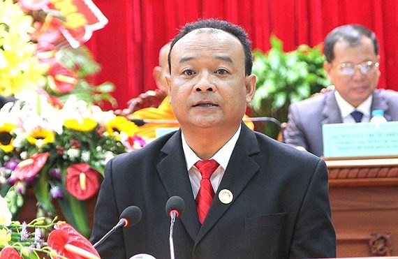 芹苴市新任越南祖國陣線委員會主席阮玉心。（圖源：俊光）
