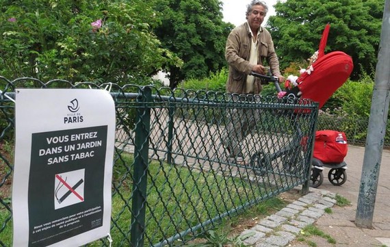 巴黎 52所公園和廣場全面禁煙。（圖源：巴黎人報）