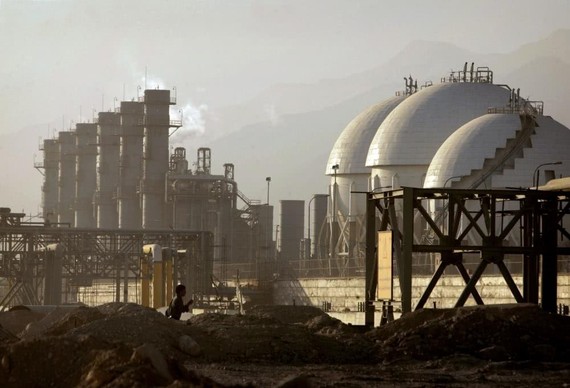 波斯灣石油化工工業公司一處設施。（圖源：IC Photo）
