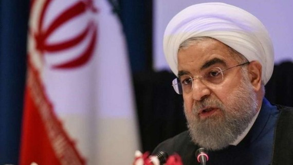 伊朗總統魯哈尼。（圖源：路透社）