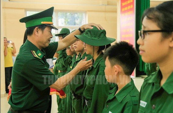 圖為2019年軍隊學期計劃開幕儀式一瞥。（圖源：市黨部新聞網）