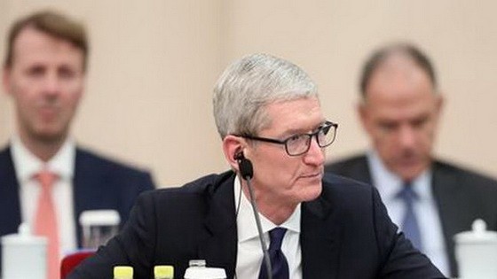 蘋果公司首席執行官庫克。（圖源：互聯網）