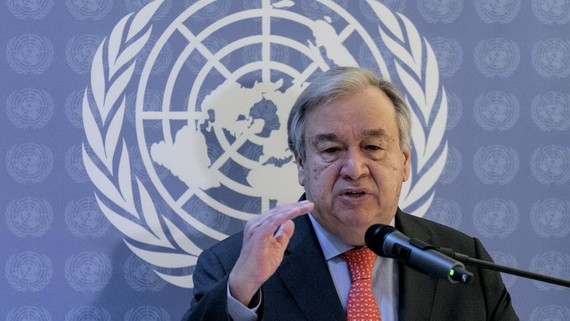 聯合國秘書長古特雷斯。（圖源：AFP）