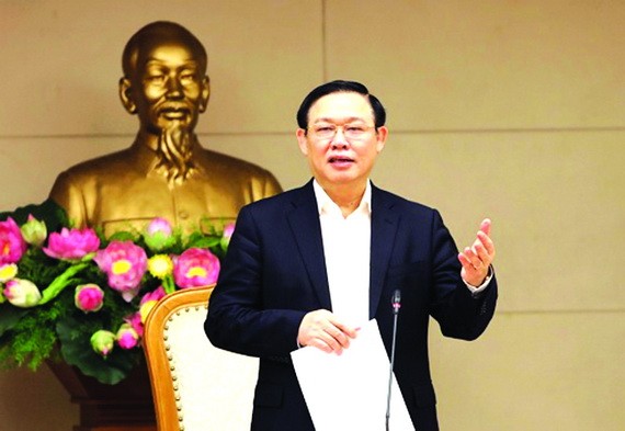 政府副總理、中央指委會主任王廷惠主持會議並發表講話。（圖源：互聯網）