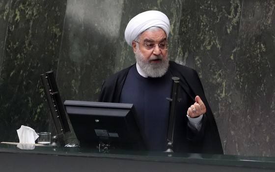 伊朗總統魯哈尼。（圖源：EPA）
