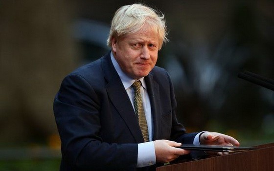 英國首相約翰遜。（圖源：路透社）