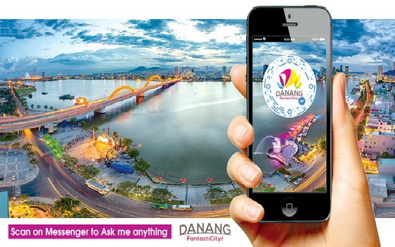 峴港成為東南亞第一個在旅遊業應用聊天機器 人的城市。（圖源：互聯網）