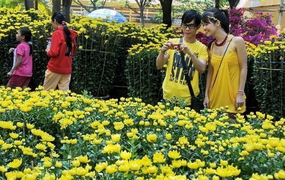 市民參觀花市。（圖源：PN）