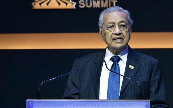 馬來西亞總理馬哈蒂爾。（圖源：AFP）
