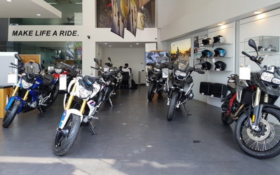 圖為 Thaco 當前配銷的幾款BMW摩托車型號。（圖源：Motorrad）
