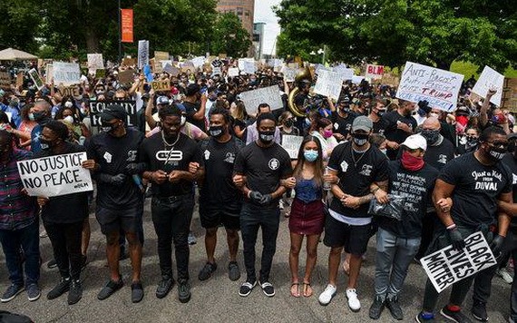美國抗議人數創紀錄。（圖源：Getty Images）