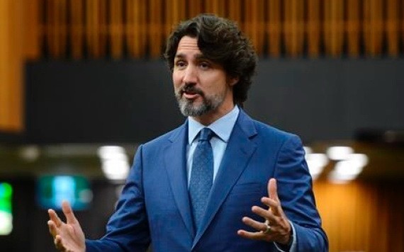 加拿大總理特魯多。（圖源：加通社）