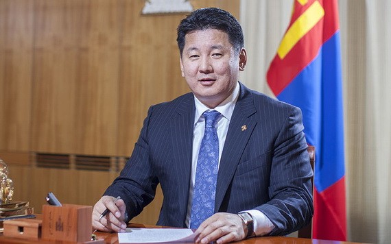 蒙古國總理烏赫那‧呼日勒蘇赫。（圖源：Getty Images）