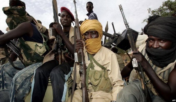 蘇丹叛軍武裝人員。（圖源：互聯網）